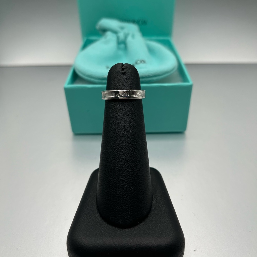 Tiffany & Co. Sterling Silver “1837 T @ Co” Ring